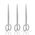 Cosmetic wholesale long eye brow scissors stainless steel custom beauty scissors